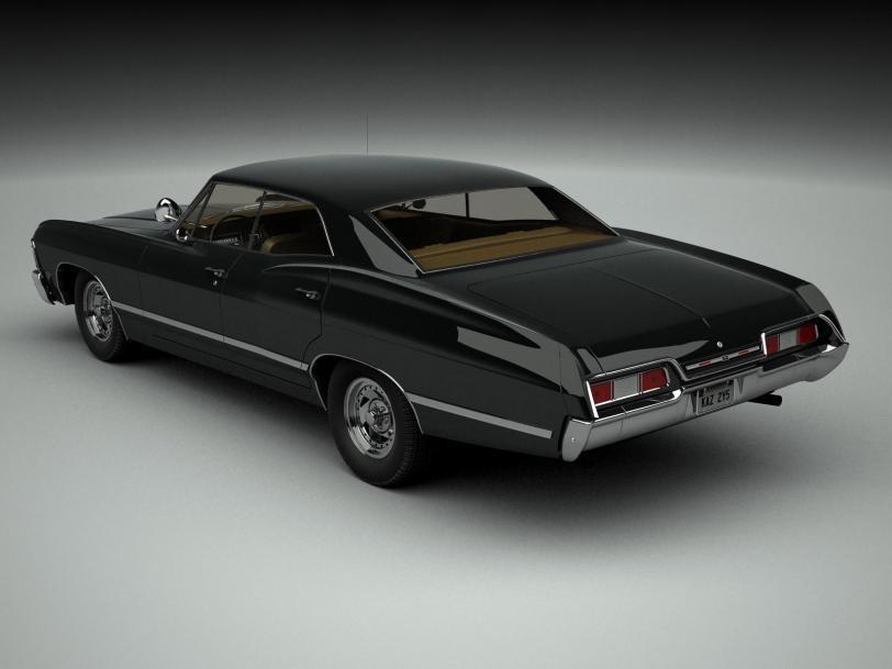3D графика рендер авто Chevrolet Impala Chevrolet Impala 1967
