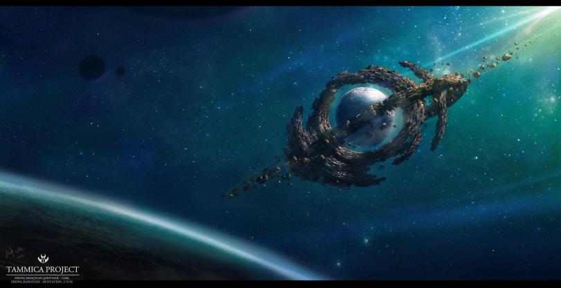 Blackie Chung Tammica Project Арт Красивые картинки Scifi Космос