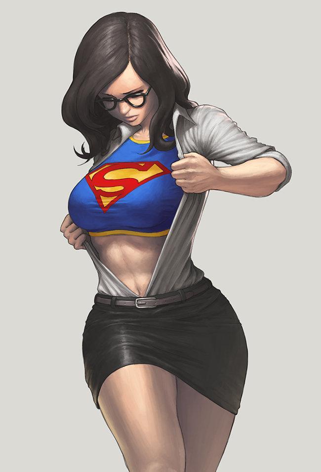Арт DC comics Supergirl