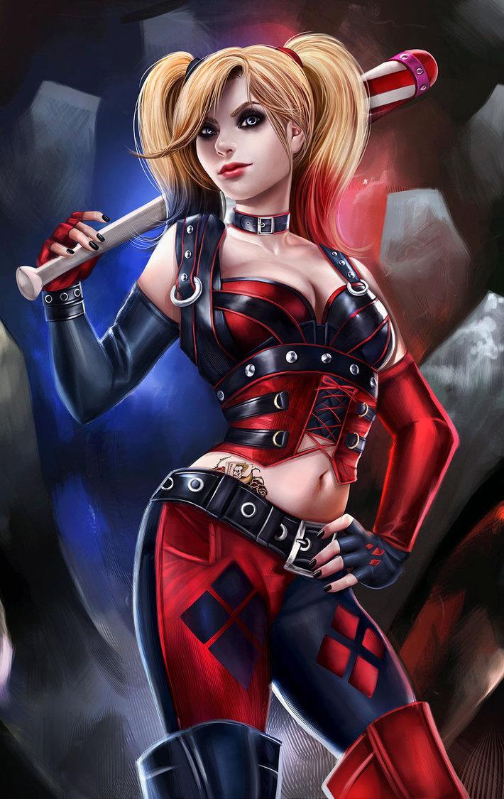 Арт Красивые картинки DC comics Suicide Squad Harley Quinn