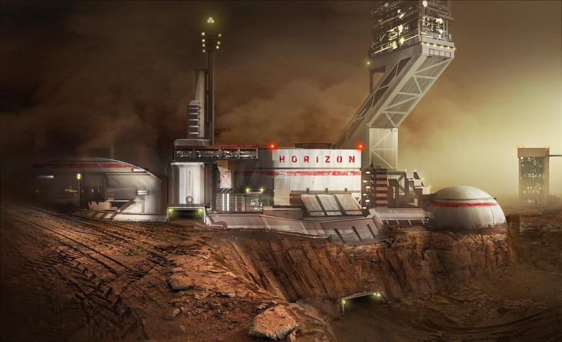 Арт Красивые картинки Scifi Марс