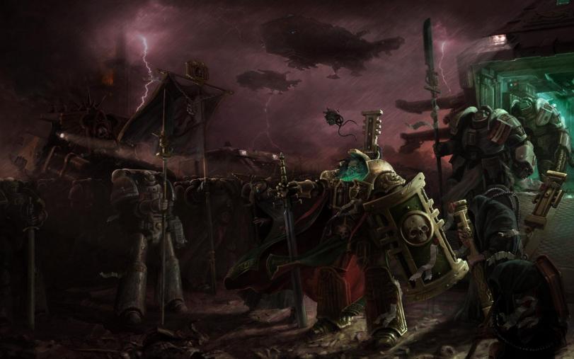 Арт Мрачные картинки Warhammer 40K Империя песочница