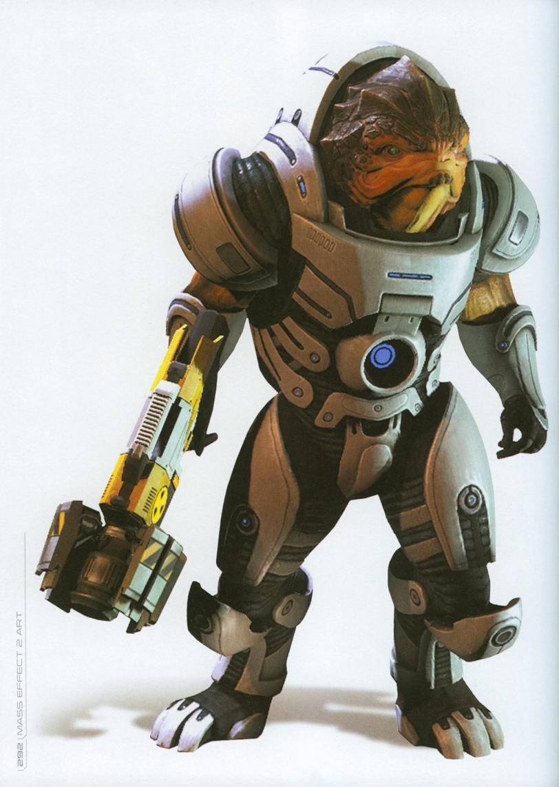 Красивые картинки Арт Sci-fi Mass Effect Grunt Krogan