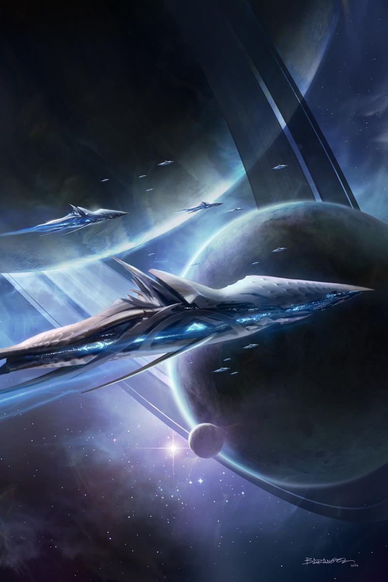 Красивые картинки Арт Sci-fi Космос alien