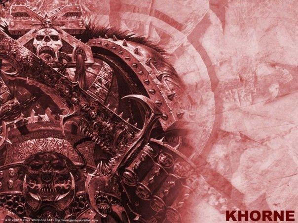 Красивые картинки Арт Warhammer 40K Chaos Хаос Khorne Кхорн