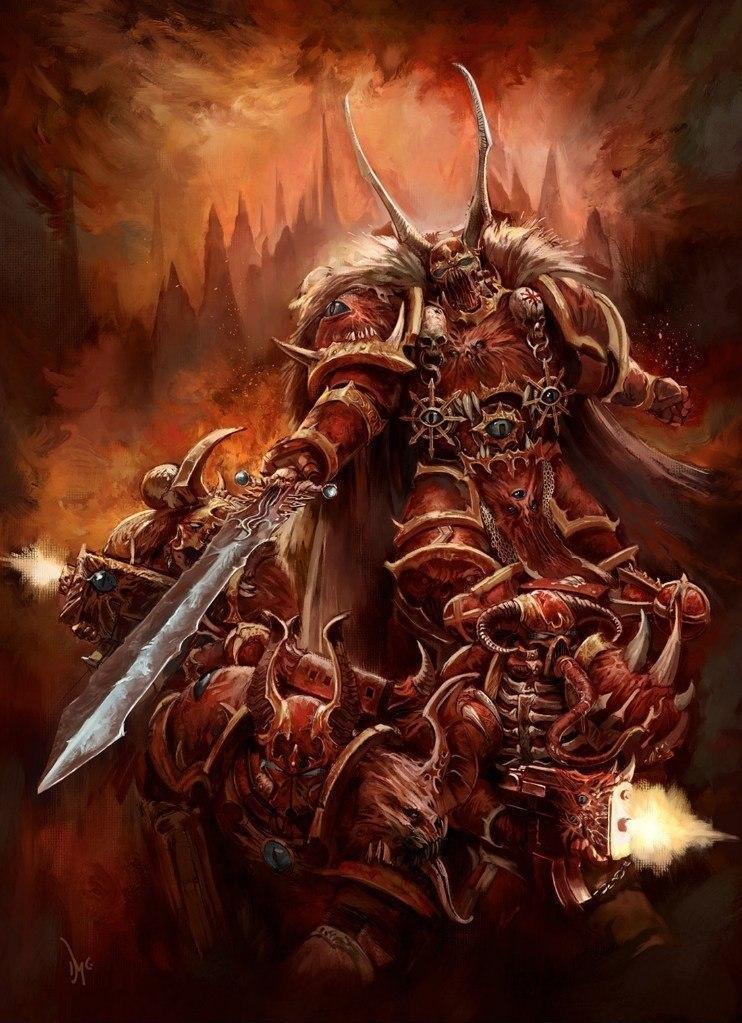 Красивые картинки Арт Warhammer 40K Crimson Slaughter Багровая резня