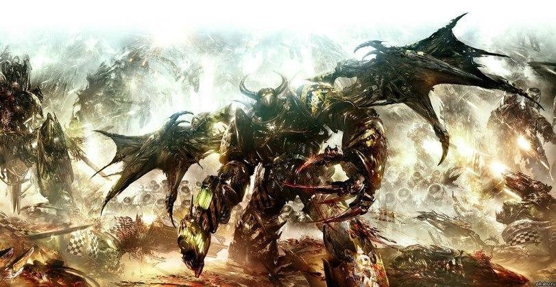 Красивые картинки Арт Warhammer 40K Железные воины