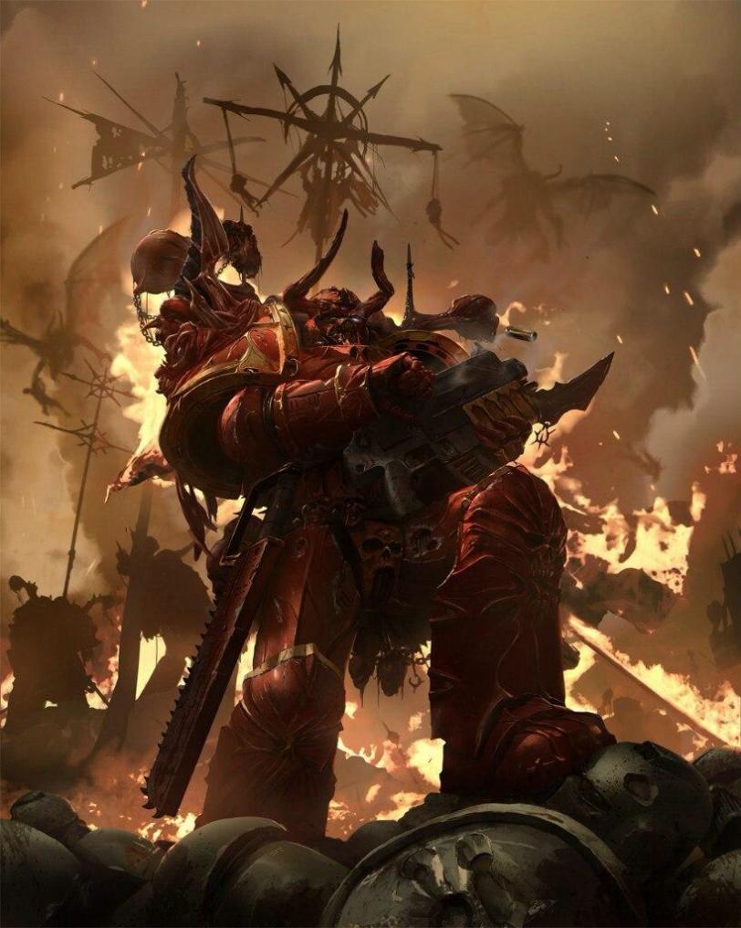 Красивые картинки Арт Warhammer 40K Космодесант