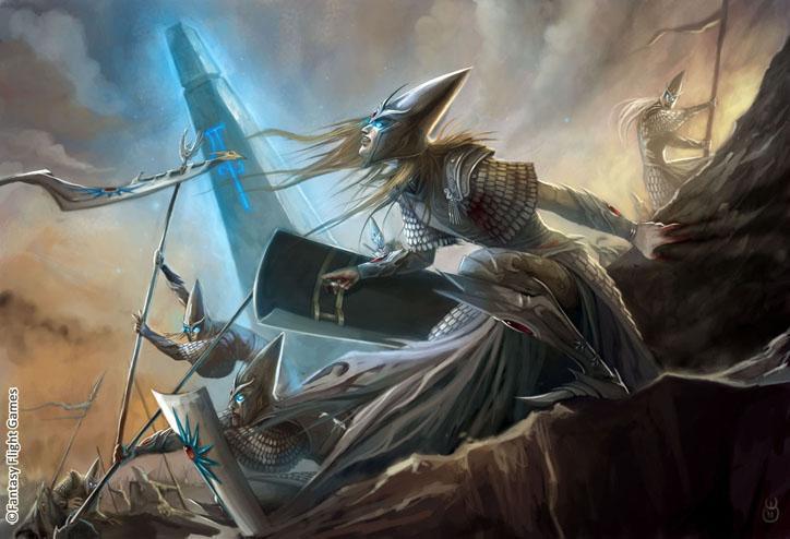 Красивые картинки Арт Warhammer Fantasy Высшие эльфы Elves