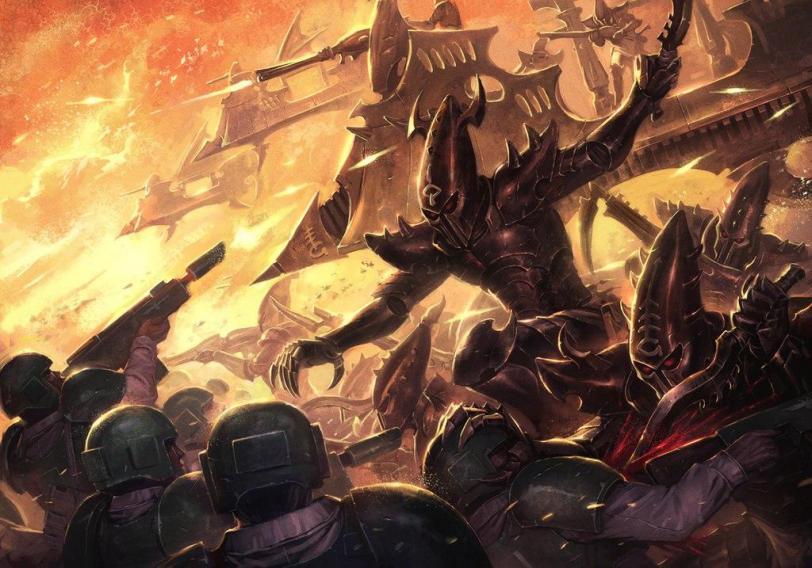 Красивые картинки Арт Warhammer темные эльфы