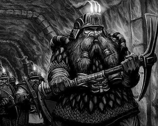 Красивые картинки Арт Дварф Warhammer Fantasy dwarf