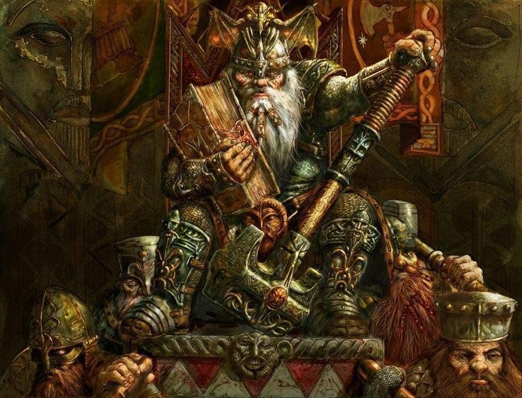 Красивые картинки Арт Дварф Warhammer Гном
