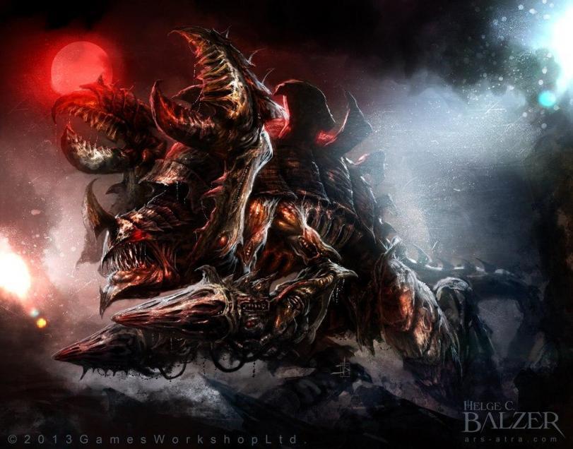Красивые картинки Арт Живность Warhammer 40K tyranid carnifex