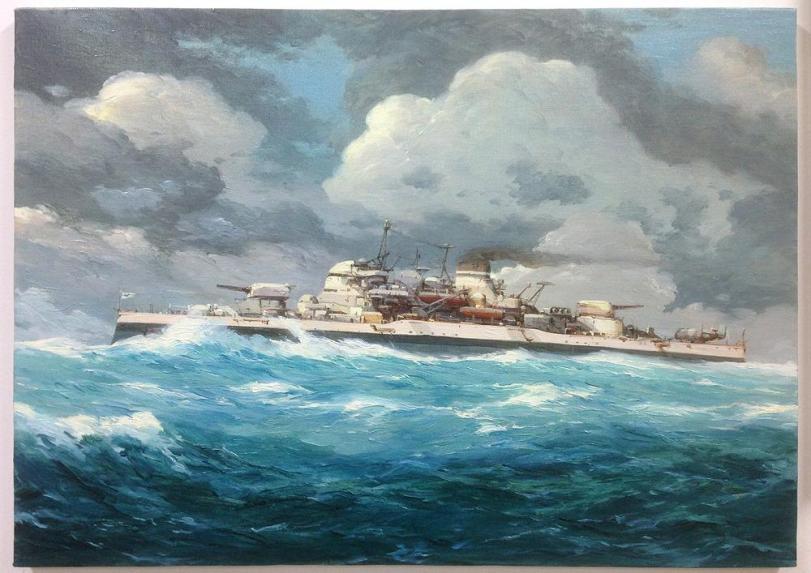Красивые картинки Арт Корабль Стимпанк броненосец