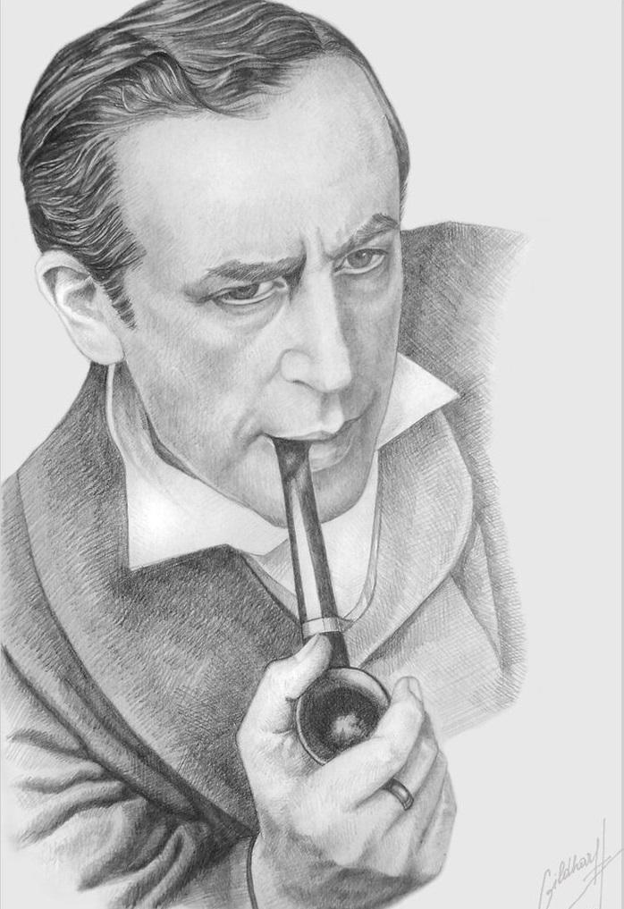 Красивые картинки Арт рисунок Шерлок Холмс Приключения Шерлока Холмса и доктора Ватсона