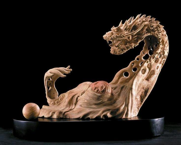 Красивые картинки прямые руки резьба по дереву дракон Китай