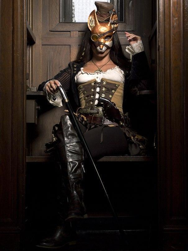 Фото Девушка пираты косплей